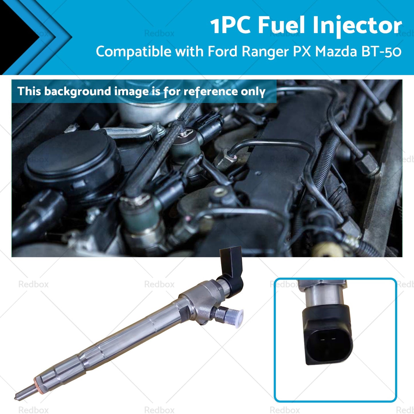 Diesel Fuel Injector for Ford Ranger PX Mazda BT-50 3.2L 2011-2022