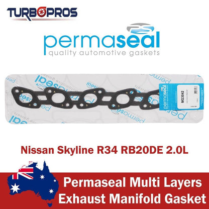 Permaseal Exhaust Manifold Gasket for Nissan Skyline R34 RB20DE 2.0L