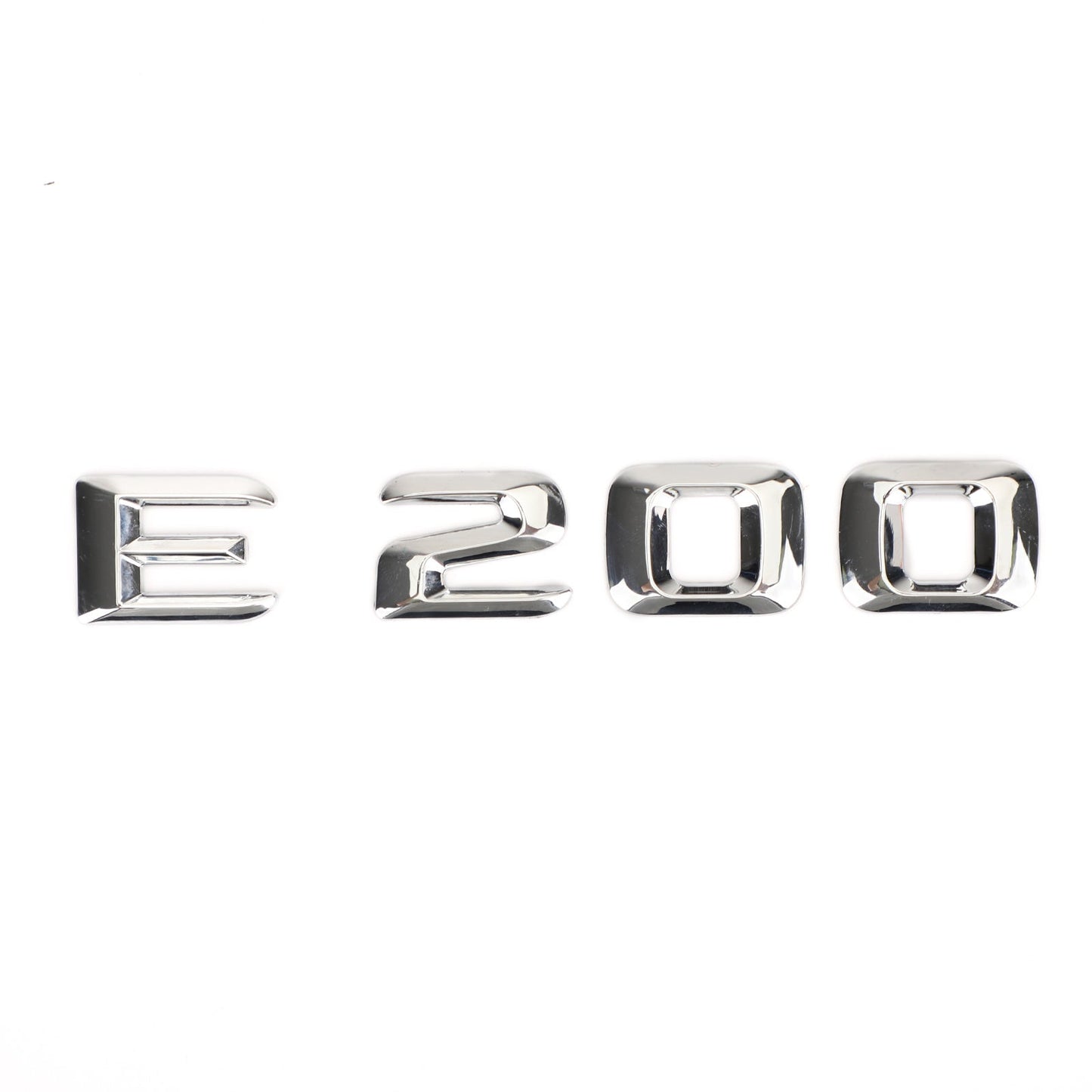 Trunk Emblem Decal for Mercedes E200 Chrome (2010-2016)