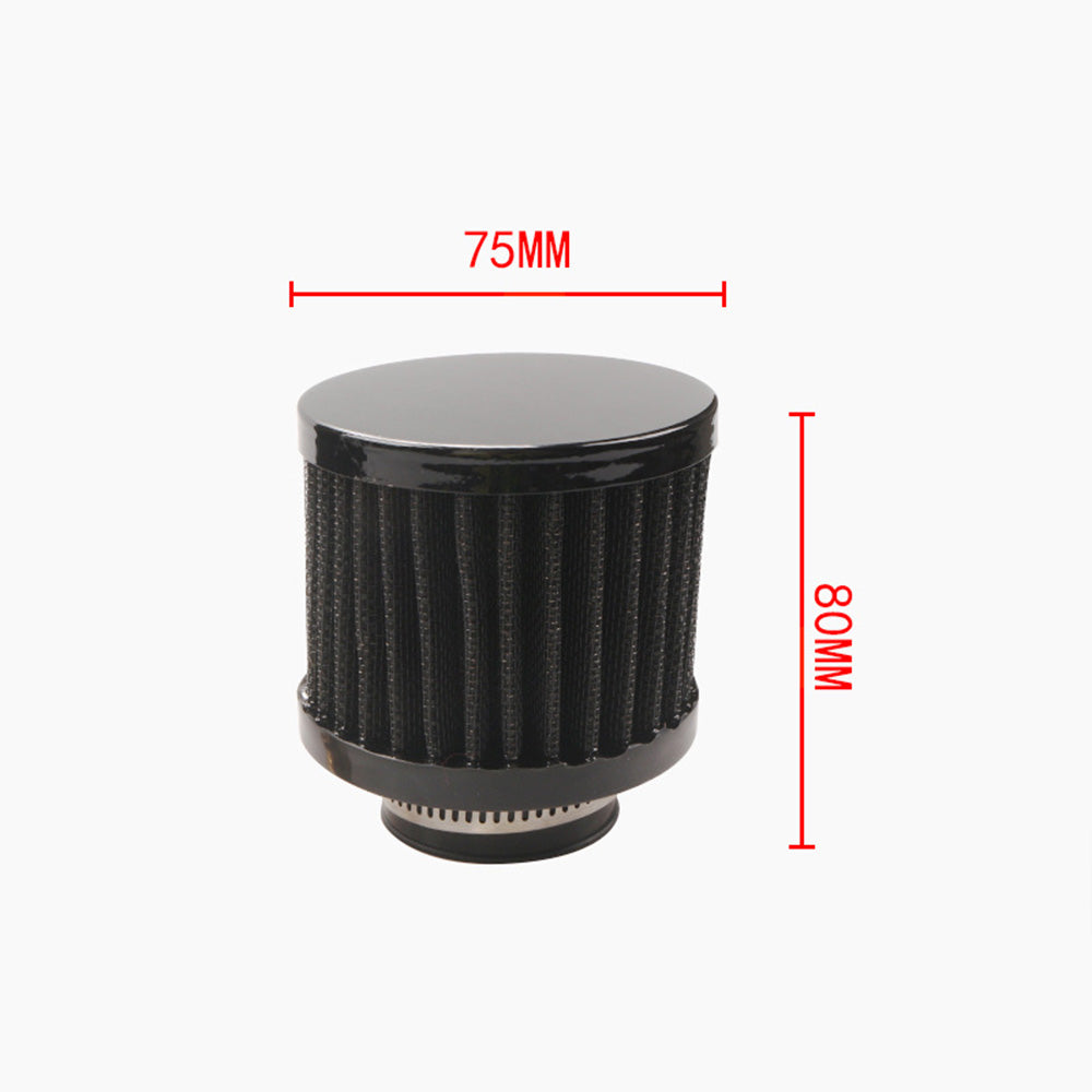 Aluminium Baffled Engine Oil Catch Can 0. 75L 2 Port AN10  3M Hose Fitting Kit-2