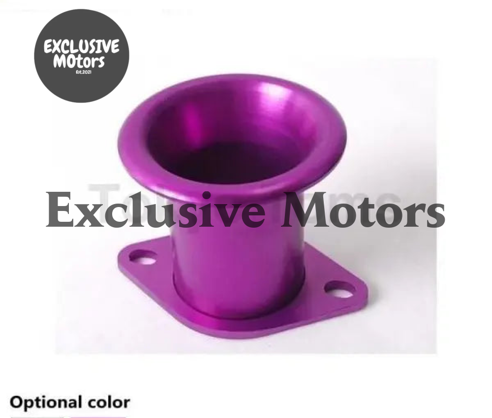 Aluminum turbo flange Turbo Inlets-BOV Botton Purple BLACK TK-BOV1009 - Tokyo Tom's