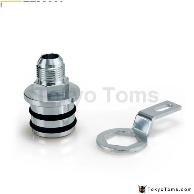 Engine Billet Aluminum Block Plug Adapter Breather Fitting To 10AN For Honda Integra B16/B18 Engines Only - Tokyo Tom's