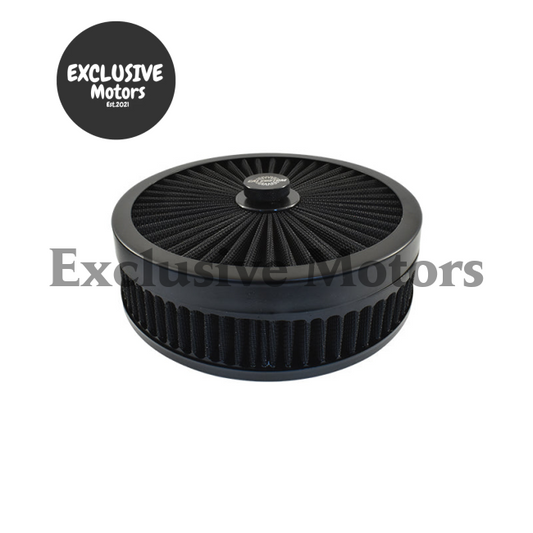 9" x 2" Air Cleaner Assembly for Black Filter