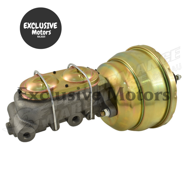 1" Bore Master Cylinder & 8" Dual Brake Booster for GM (1964-1974)