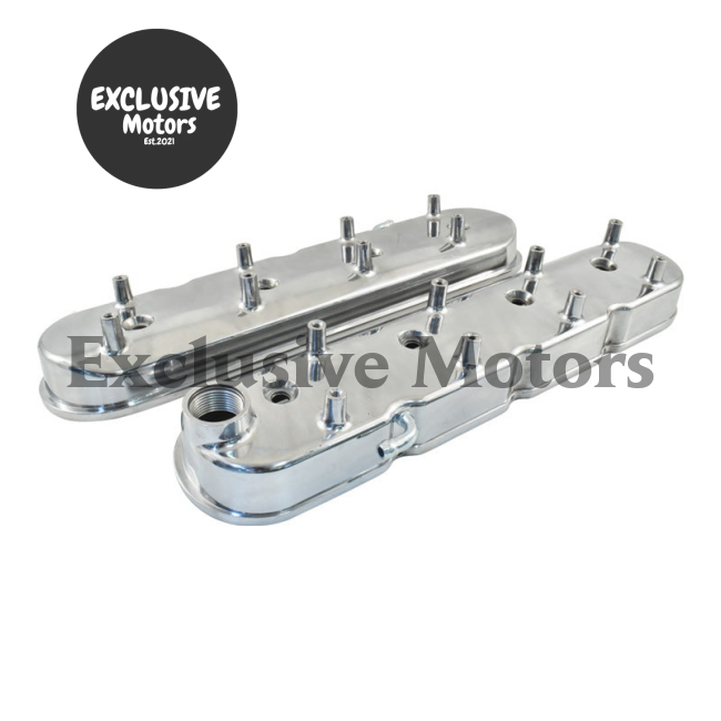 Polished Aluminum Valve Covers w/Coil Mounts for GM LS (1997-2023)
