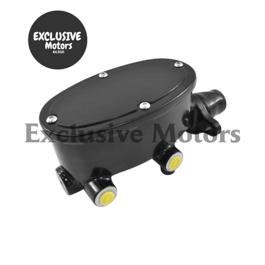 1" Bore Brake Master Cylinder for Wilwood Style (Black Aluminum)