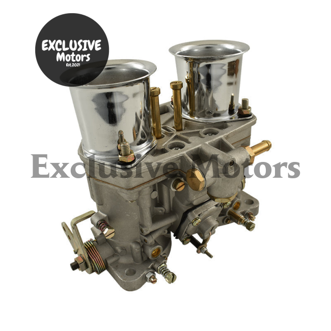 48 IDF Carburettor with Chrome Ram Tubes for Weber Style