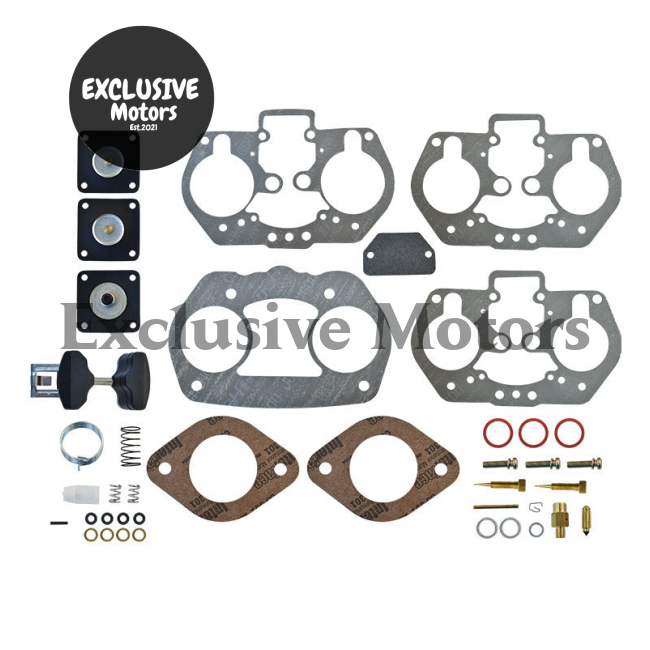 IDF Carburettor Rebuild Kit w/Float for Weber 40/44/48 (1960-1980)