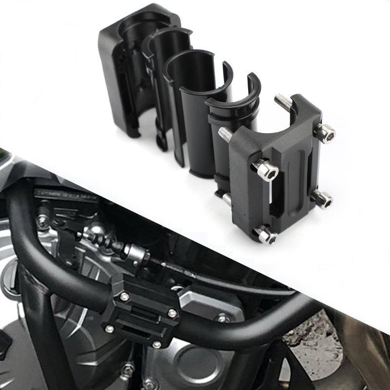 22mm 25mm Motorcycle Engine Frame Bar Protection Guard Ground Crash Slider Pads Generic