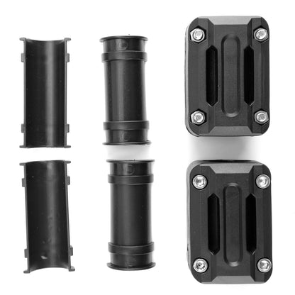 22mm 25mm Motorcycle Engine Frame Bar Protection Guard Ground Crash Slider Pads Generic