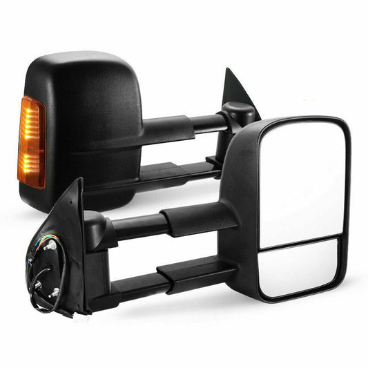 Extendable Towing Mirrors for Toyota Hilux Revo (2015-Present)