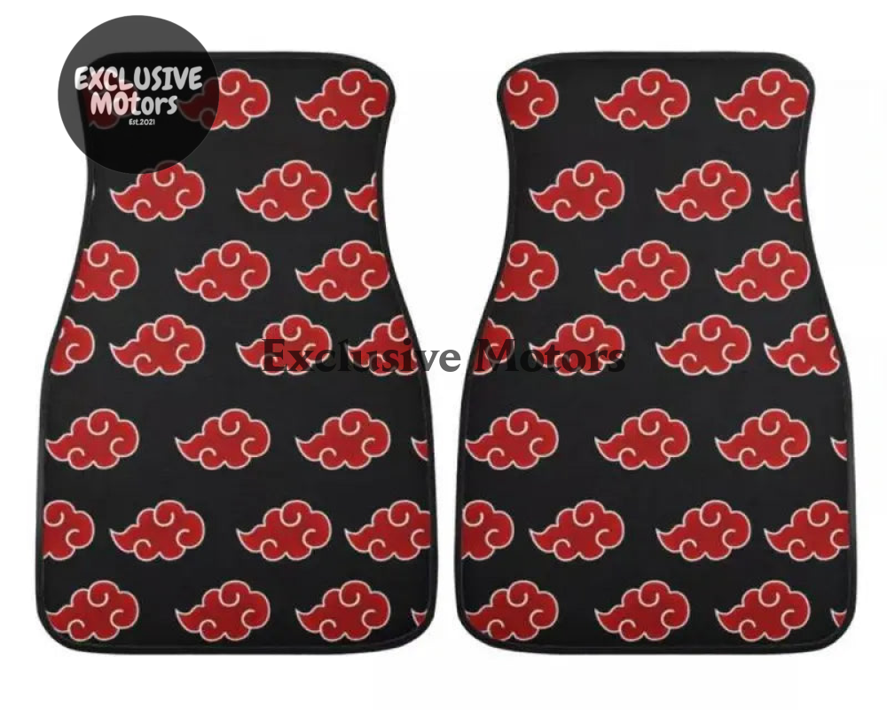 Custom Akatsuki Clouds Floor Mats