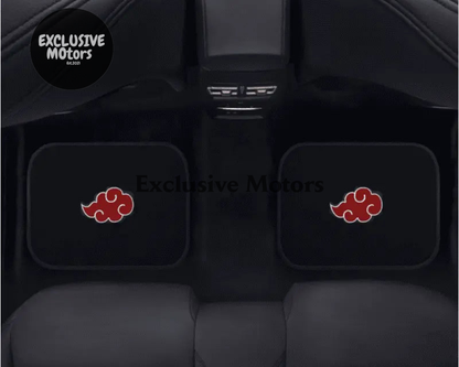 Custom Akatsuki Clouds Floor Mats