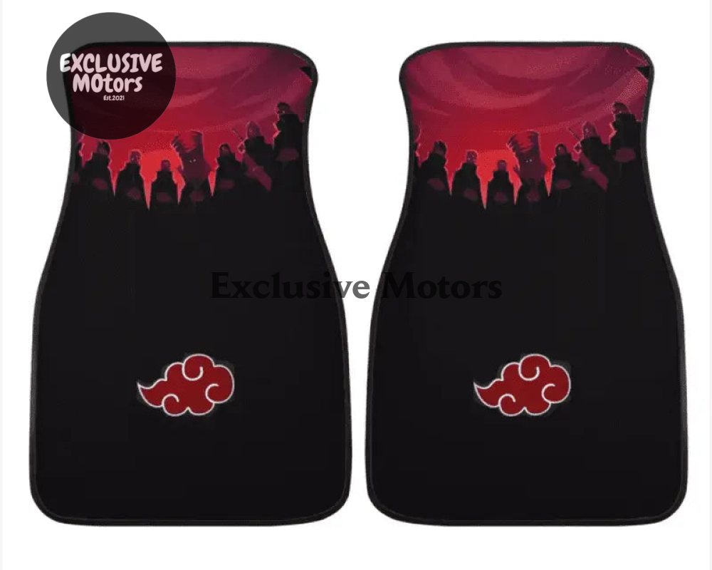 Custom Akatsuki Clouds Floor Mats