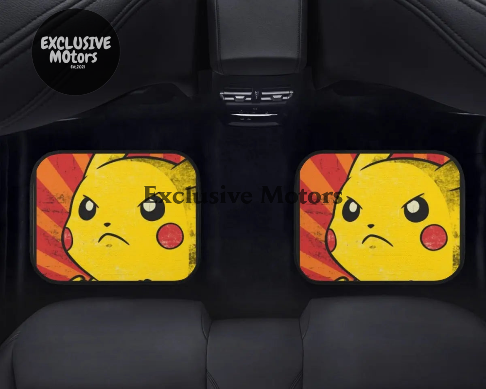 Custom Anime PIKA Floor Mats