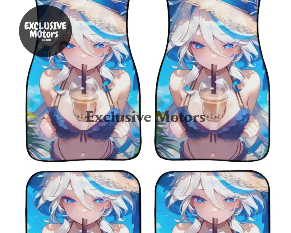 Custom Anime Waifu  Floor Mats