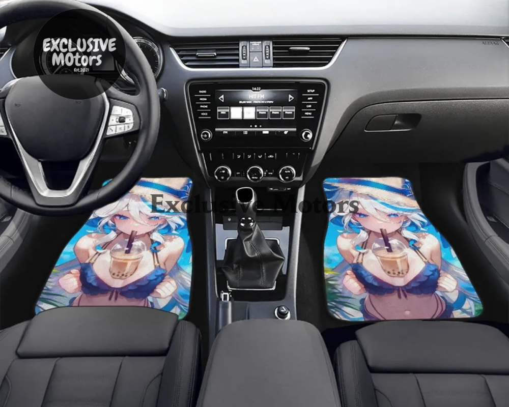 Custom Anime Waifu  Floor Mats