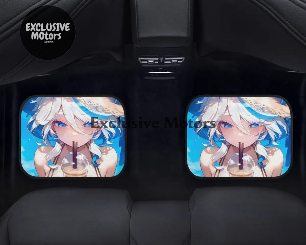Custom Anime Waifu  Floor Mats