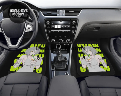 Custom Anime Waifu  Floor Mats