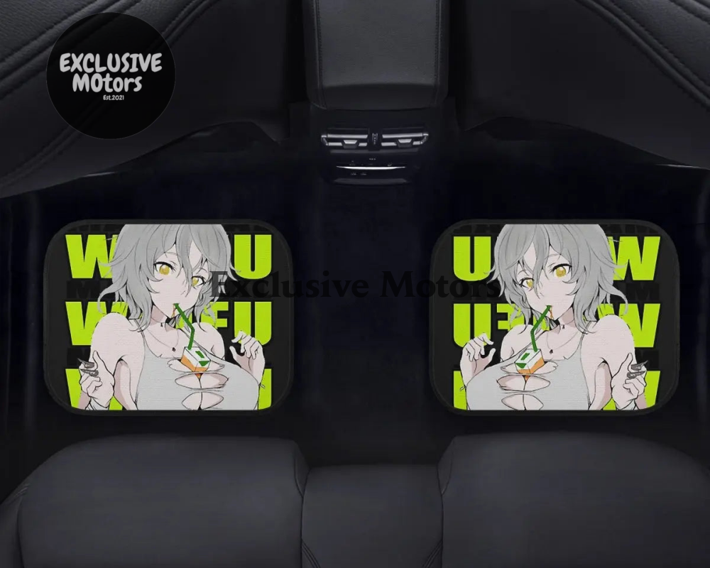 Custom Anime Waifu  Floor Mats