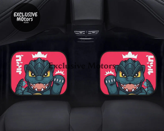 Custom Baby Godzilla Floor Mats
