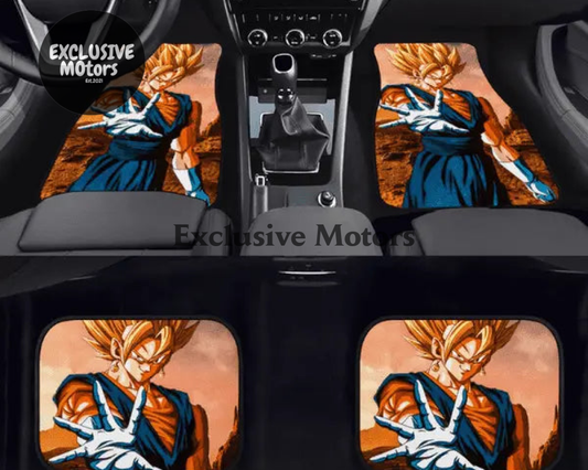 Custom Ball Z Gohan Floor Mats
