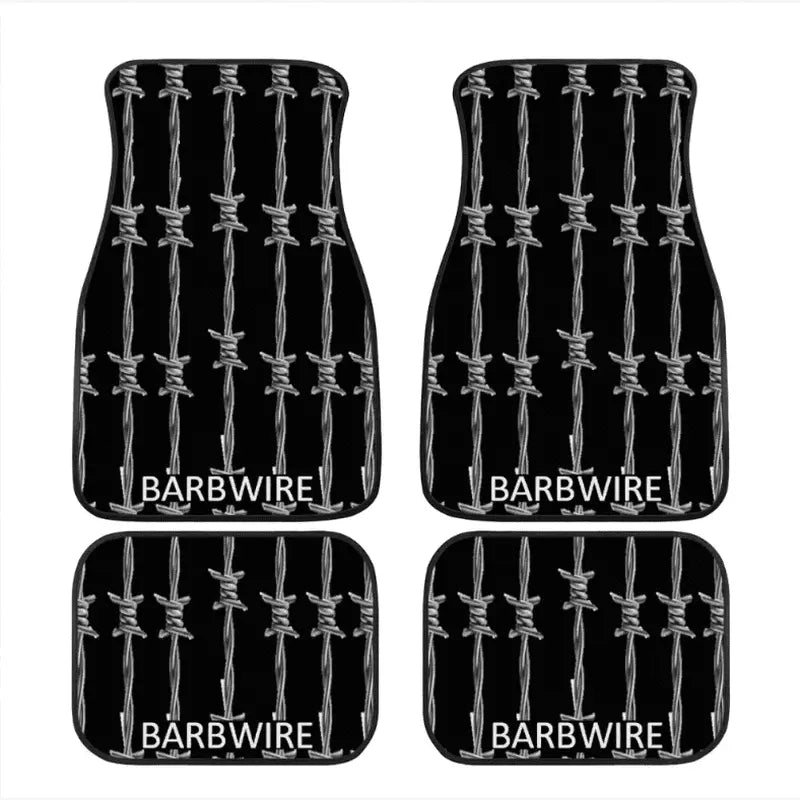 Custom Barbwire Floor Mats