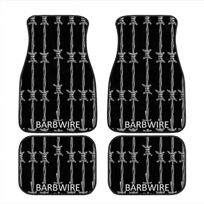 Custom Barbwire Floor Mats