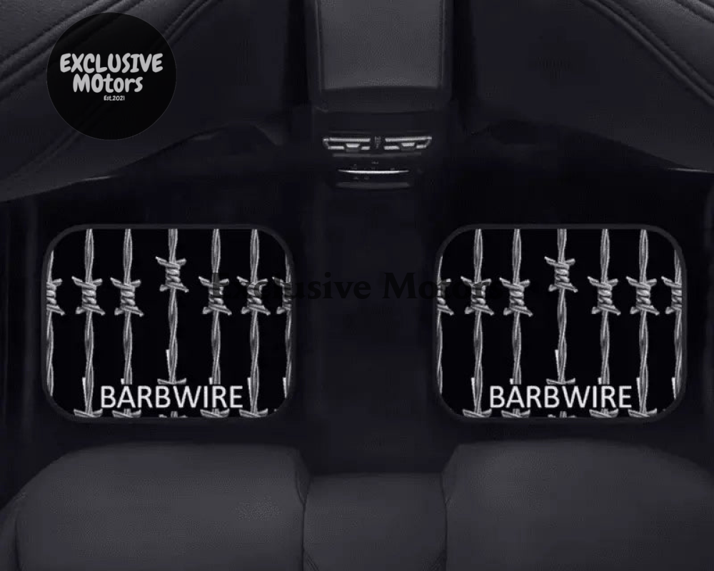 Custom Barbwire Floor Mats