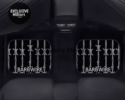 Custom Barbwire Floor Mats