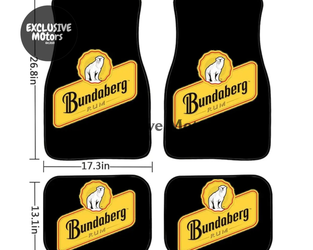 Custom Bundaberg Rum Floor Mats