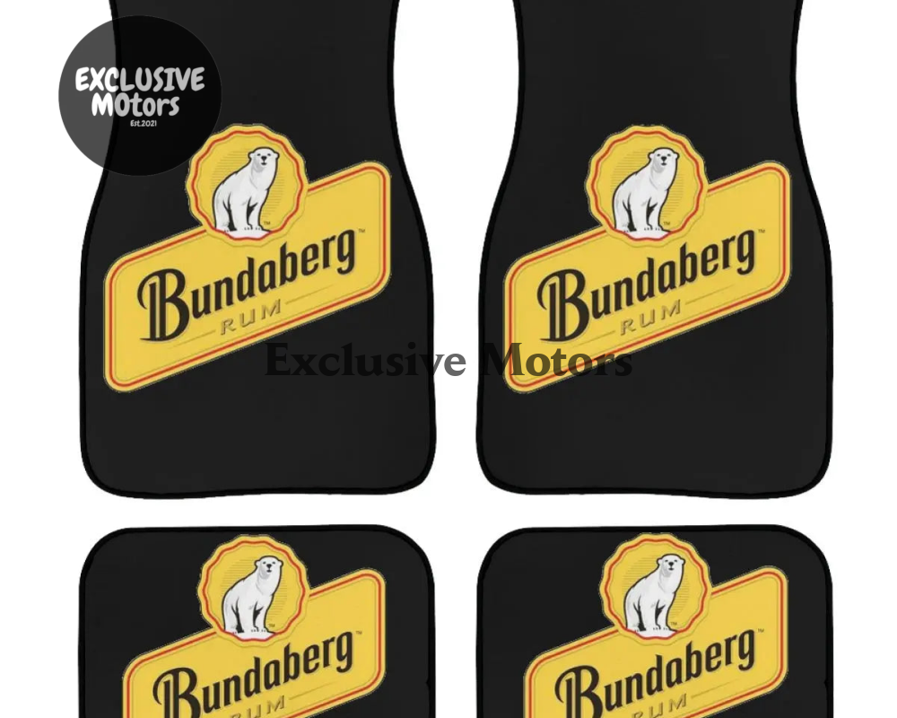 Custom Bundaberg Rum Floor Mats