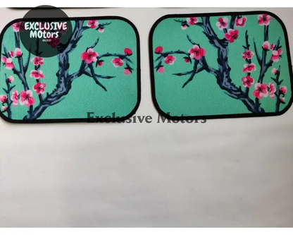 Custom Cherry Blossom Floor Mats