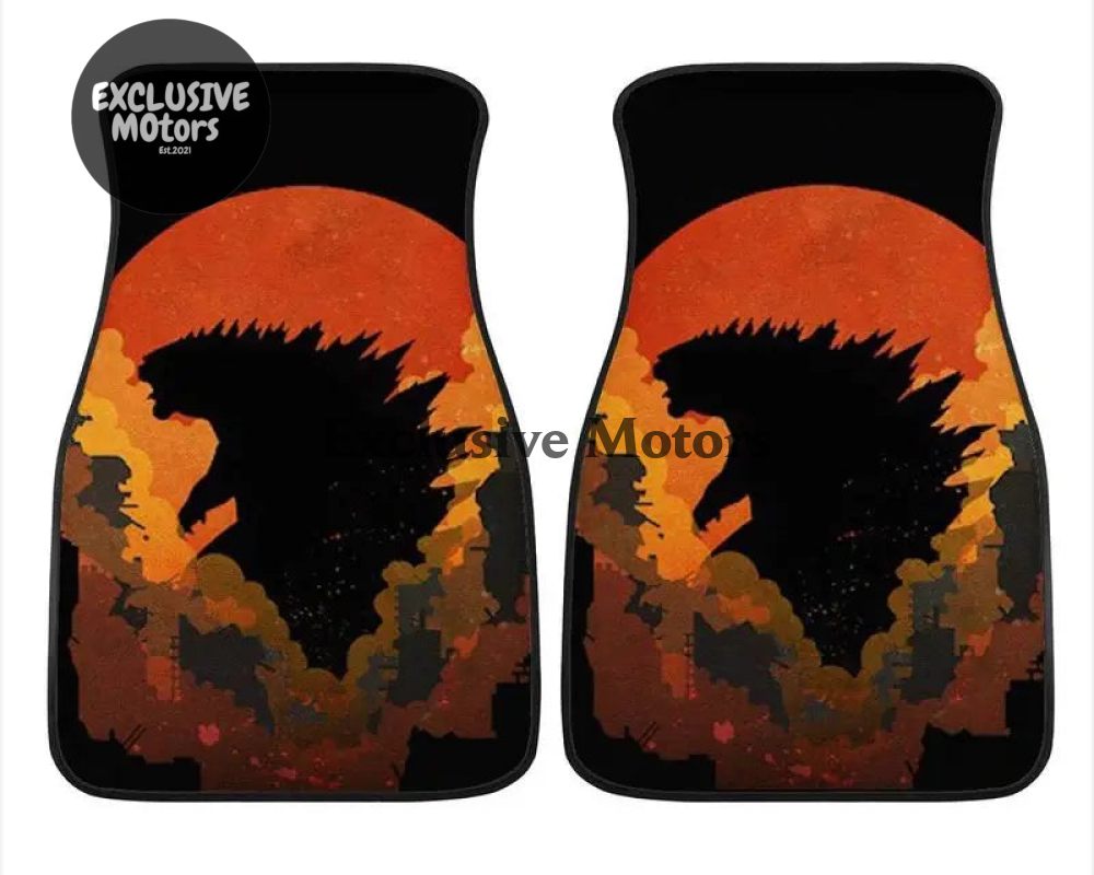 Custom Godzilla Floor Mats