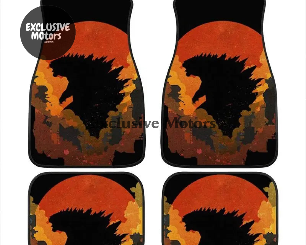 Custom Godzilla Floor Mats
