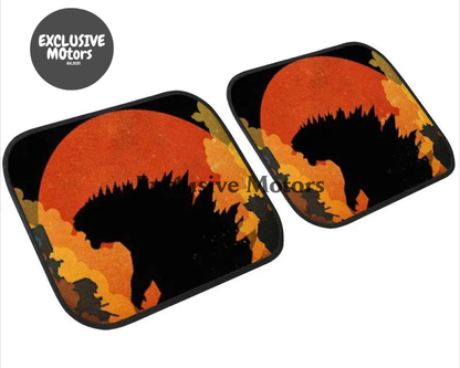 Custom Godzilla Floor Mats