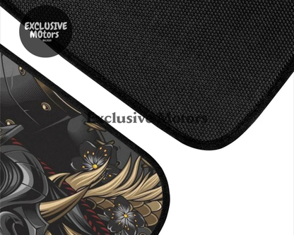 Custom Golden Dragon Floor Mats