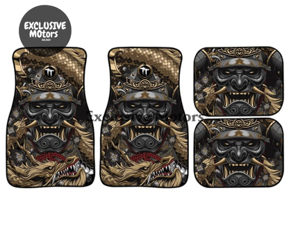 Custom Golden Dragon Floor Mats