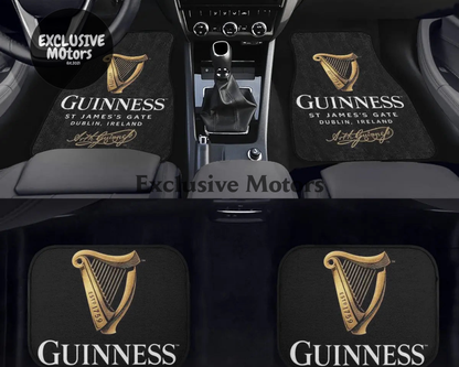 Custom Guinnes Floor Mats