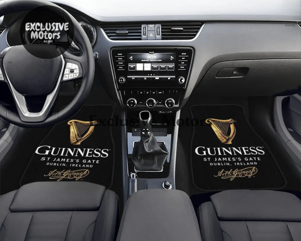 Custom Guinnes Floor Mats