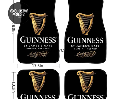 Custom Guinnes Floor Mats