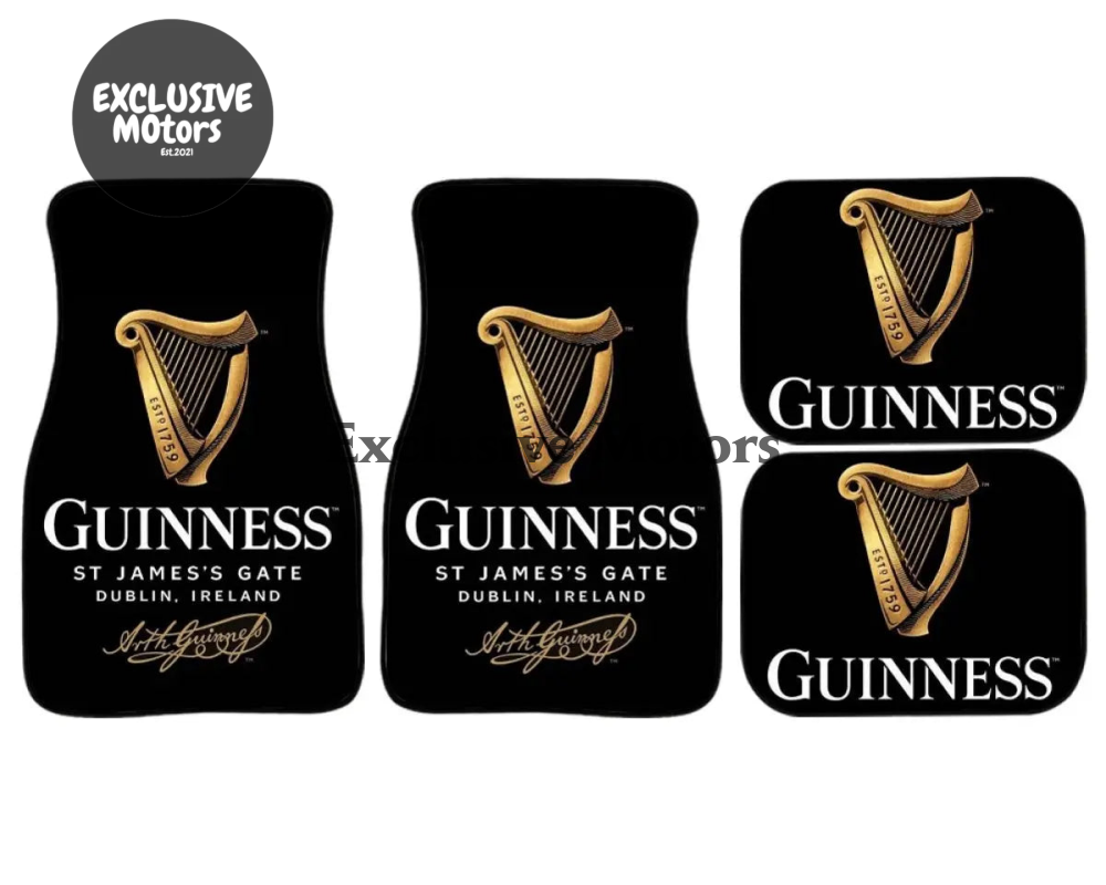 Custom Guinnes Floor Mats