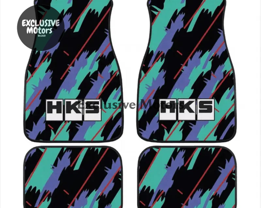 Custom HKS Universal Floor Mats Pair