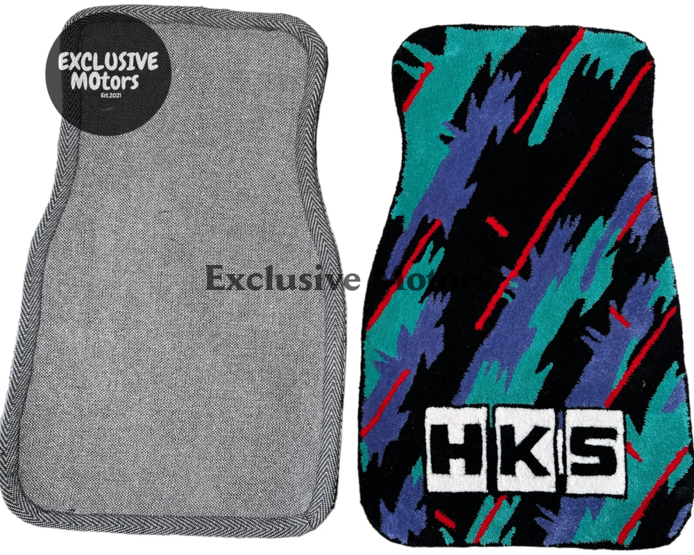 Custom HKS Universal Floor Mats Pair