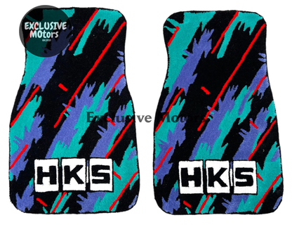 Custom HKS Universal Floor Mats Pair