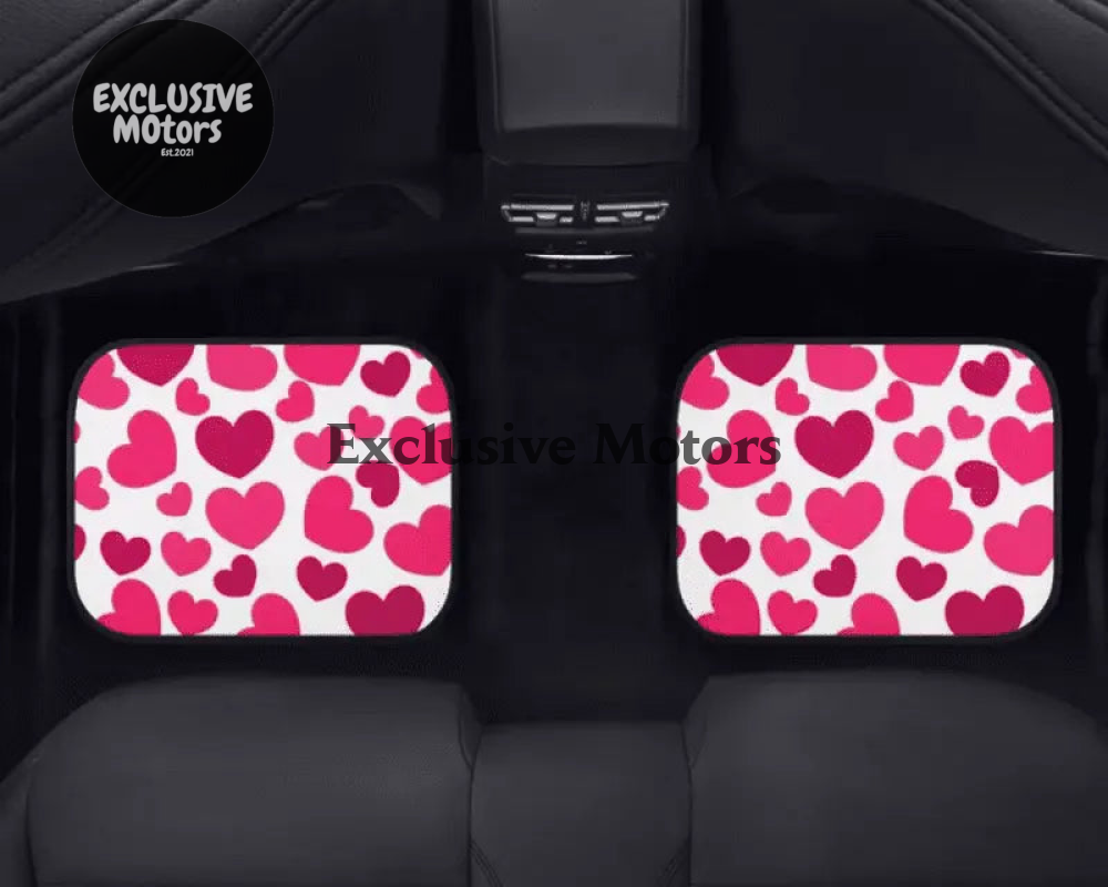 Custom Hearts Floor Mats