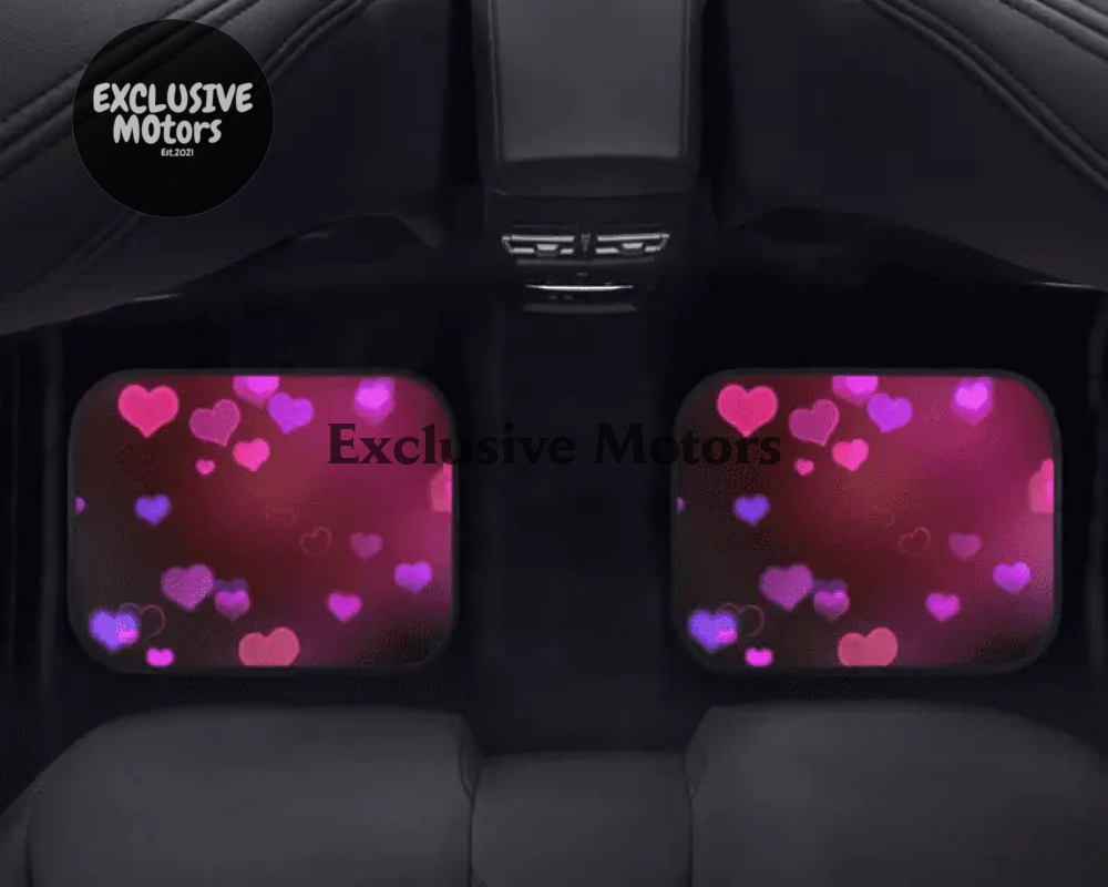 Custom Hearts Floor Mats
