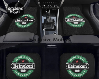 Custom Heineken Floor Mats