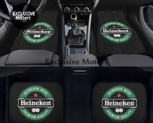 Custom Heineken Floor Mats
