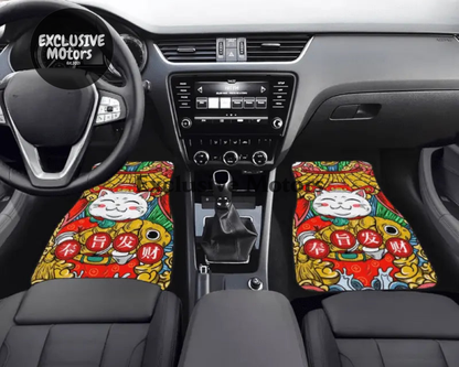 Custom Hello Cat Floor Mats